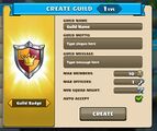 guild creation